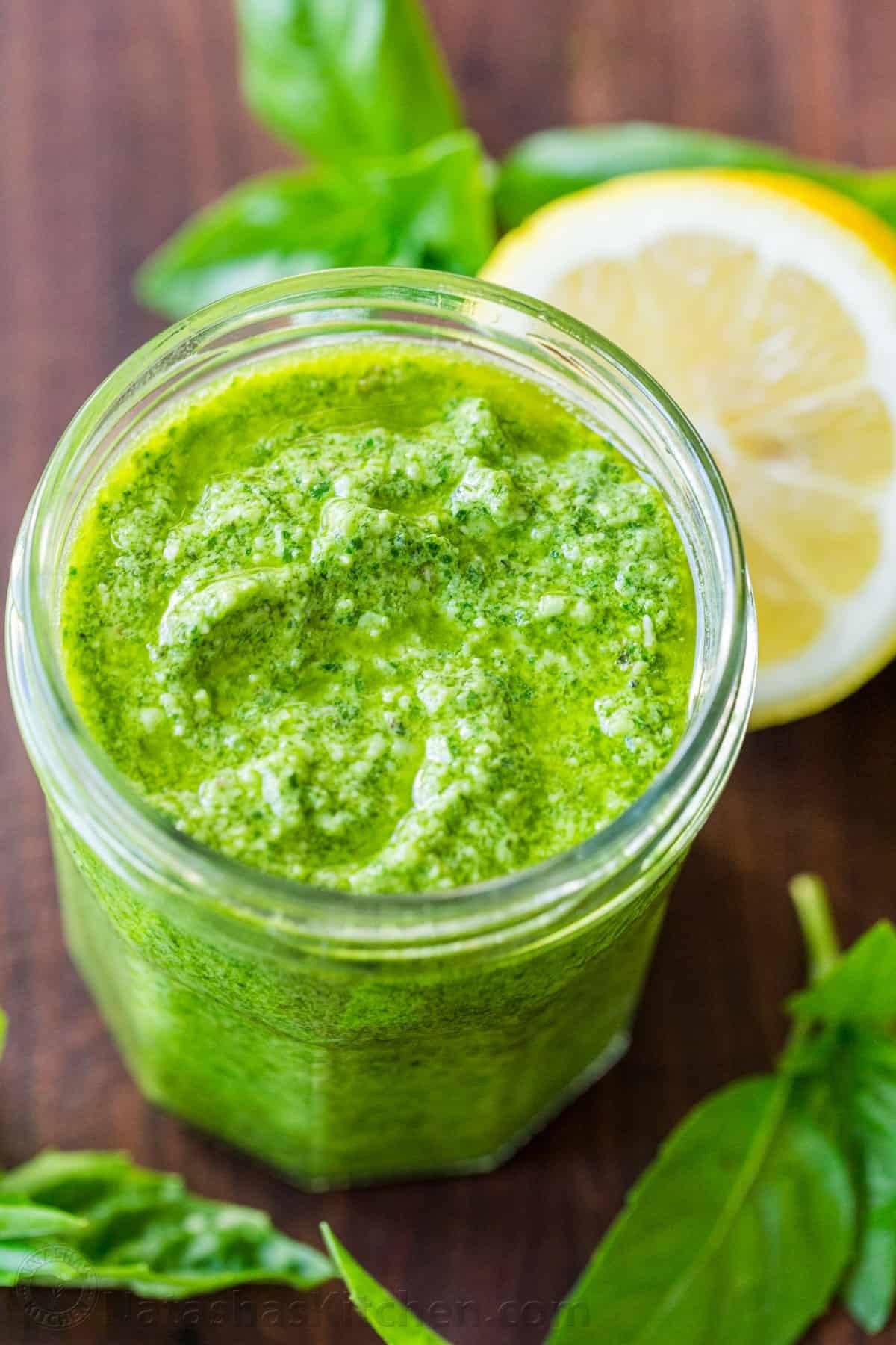 Basil Pesto Recipe – NatashasKitchen.com