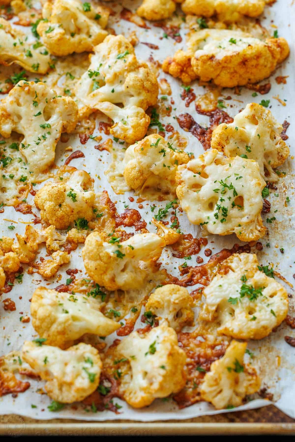 Parmesan Roasted Cauliflower Recipe – NatashasKitchen.com